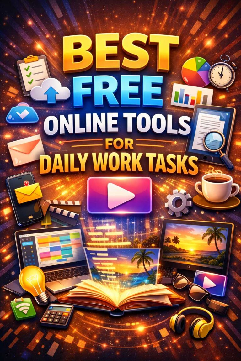 Best Free Online Tools for Daily Work Tasks
