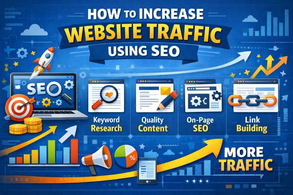 How to Increase Website Traffic Using SEO